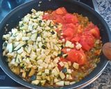 Foto del paso 7 de la receta 🌾Calabacín Relleno de Salchichas🥒
