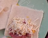 Foto langkah ke 3 dari resep Kebab roti isi smoke beef n cheese.