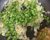 A picture of step 3 of Peri Peri Egg Beans.