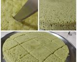 A picture of step 4 of Hariyali Rava Dhokla..😊😊.