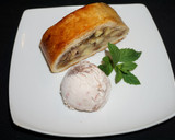 Foto del paso 16 de la receta: Rollo de manzanas con pasas y nueces