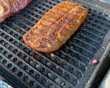 A picture of step 2 of Cheeseburger Wrap.