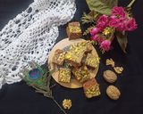 A picture of step 8 of Walnut Burfi.