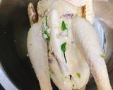 Hình bước làm 3 của món Gà Ta Hấp Muối