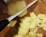 Petrezselymes karalábékrémleves, sült csípős répával recept fázis 7 fotója