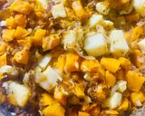 Foto del paso 4 de la receta: TARTITAS INDIVIDUALES Y CANASTITAS DE 🧅CEBOLLA🧅CARAMELIZADA Y 🎃ZAPALLO🎃CALABAZA🎃