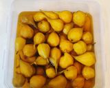 عکس مرحله 7 از دستور کمپوت گلابی زعفرانی🍐