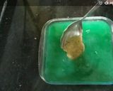 A picture of step 9 of Kiwi Agar agar.