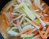 Foto langkah ke 2 dari resep Sayur labu siam santan pedas.