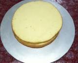 Heart shape cake with cocktail filling recipe step 1 photo
