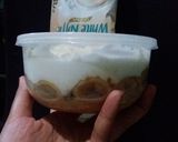 Foto langkah ke 4 dari resep Dessert creamy banana bread atau roti pisang creamy.