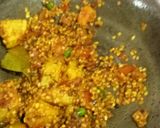 A picture of step 2 of Raw Papaya Ghonto Bengali Recipe.