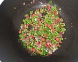 A picture of step 8 of Vegetable Biryani.