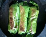 Foto langkah ke 8 dari resep Nasi Bakar Uduk Tongkol Suwir Pedas Kemangi.