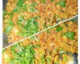 A picture of step 4 of Egg Burji.