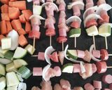 Foto del paso 2 de la receta: Anticuchos & Verduras al horno🇨🇱💗🤗
