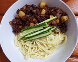 Foto langkah ke 8 dari resep Jjajangmyeon.