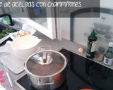 Foto del paso 2 de la receta Salteado tradicional de acelgas con champiñones al ajillo