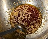 A picture of step 3 of Roasted sweet pepper in soy and sesame sauce.