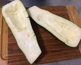 Une image de l'étape 1 de Aubergines et courgette en marinade épicée fruitée (recette à la plancha).