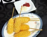 Foto langkah ke 8 dari resep Corndog Sosis.