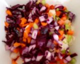 A picture of step 5 of My Fridge Forager Crunchy Coleslaw 🤩.