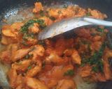 A picture of step 2 of Tandoori chicken cigars.