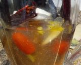 A picture of step 2 of Pipian con costilla de cerdo y garbanzos.