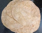 A picture of step 5 of Vegetable Wrap.