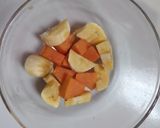 Foto langkah ke 8 dari resep Ice cream homemade plus fruit (cemilan bumil).