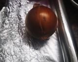 Foto del paso 3 de la receta: Cerdo agridulce con cebolla en la estufa a leña