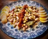 Foto del paso 7 de la receta: Huevos encurtidos con monchetas frescas