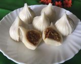 A picture of step 11 of Ukadiche Modak with Puran poli stuffing !.
