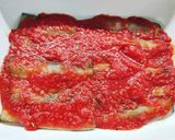 Foto del passaggio 2 della ricetta Parmigiana di coste al vapore con tre ingredienti