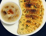 A picture of step 5 of Cheesy garlic bread.