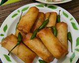 Foto langkah ke 10 dari resep Lumpia Bihun & Sayur.