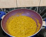 A picture of step 6 of BASIL PANEER (No onion no garlic).