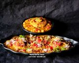 A picture of step 4 of Ragda Pattice Street Chaat.