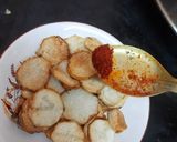 A picture of step 4 of Arbi chips.