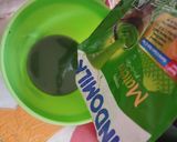 Foto langkah ke 3 dari resep Ice Dirty Matcha Latte.