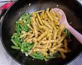 Foto langkah ke 4 dari resep Tumis Kacang Panjang Tempe.