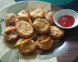 Foto langkah ke 5 dari resep Rempah Tahu with Udang Rebon.