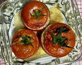 Foto langkah ke 6 dari resep French Stuffed Tomatoes - Versi Sederhana.