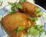 A picture of step 4 of Potatoes stuffed crunchy bread by Nancy.