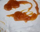 A picture of step 5 of Caramel crunch cake 🎂🎂🎂.
