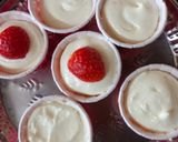 A picture of step 3 of No Bake Mini Cheese Cupcakes.