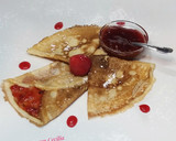 Foto del paso 6 de la receta: Crepe de mermelada de fresa 😋