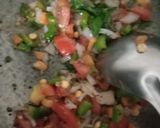 A picture of step 2 of वेजिटेबल उपमा.