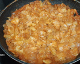 Foto del paso 4 de la receta: Calabacín relleno de bacalao con tomate