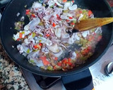 Foto del paso 5 de la receta: Chipirones rellenos a la plancha con toque de limón encurtido